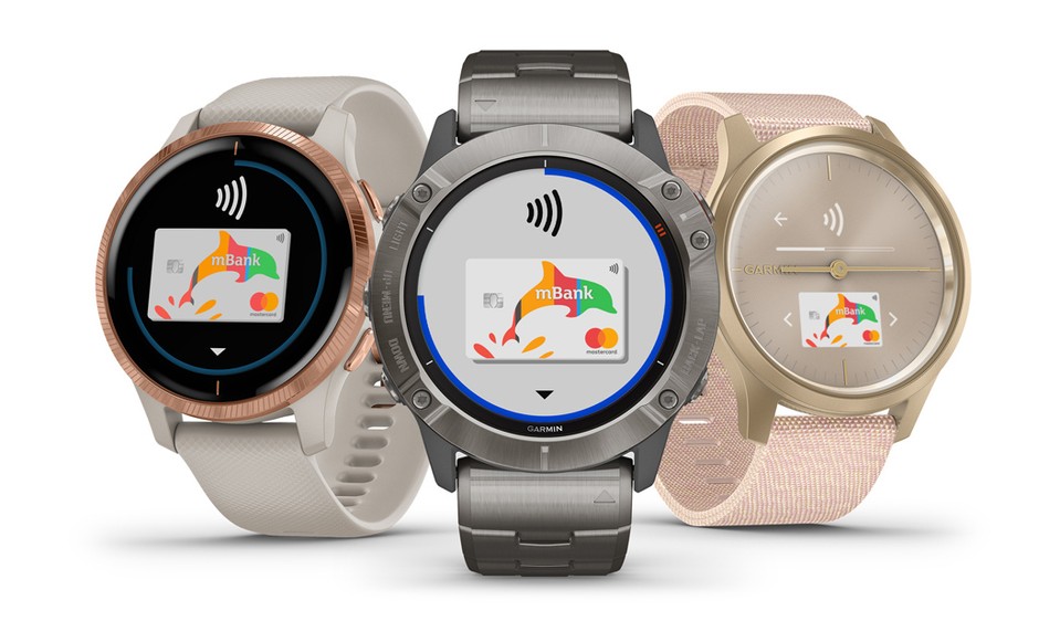 Bezkontaktné platby Garmin Pay už môžu využívať aj klienti mBank