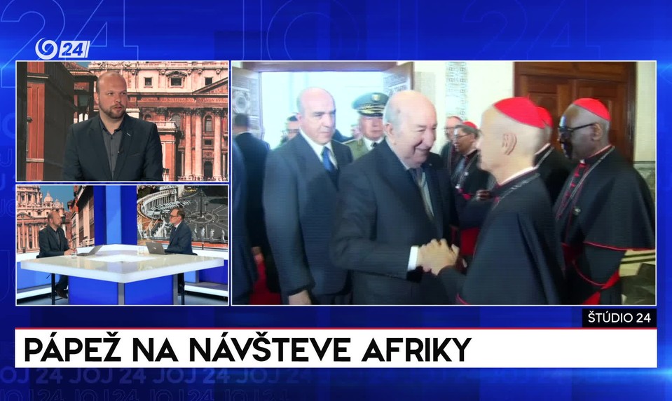 Štúdio 24: Pápež na návšteve Afriky