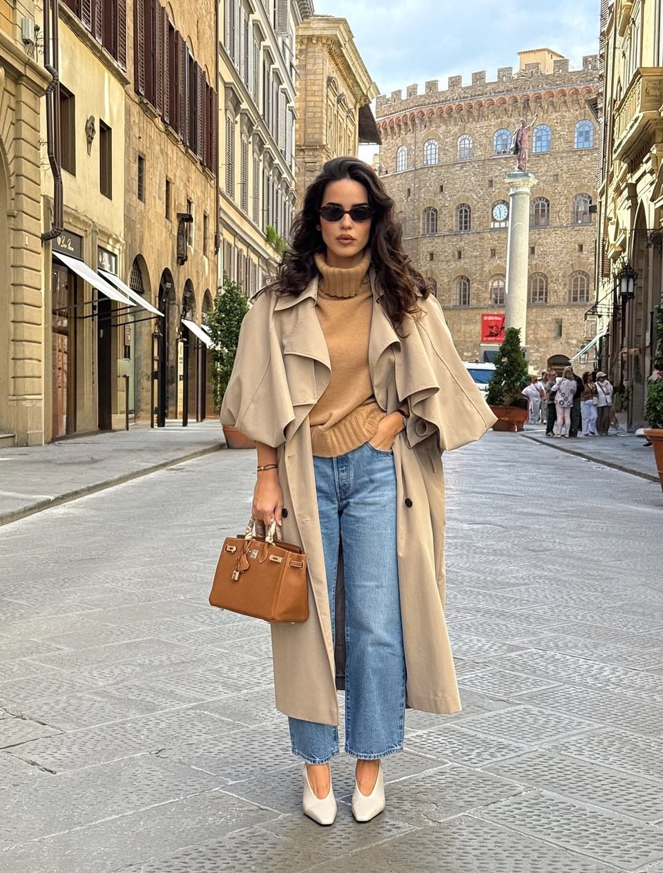 Nákupné maniačky - béžová farba