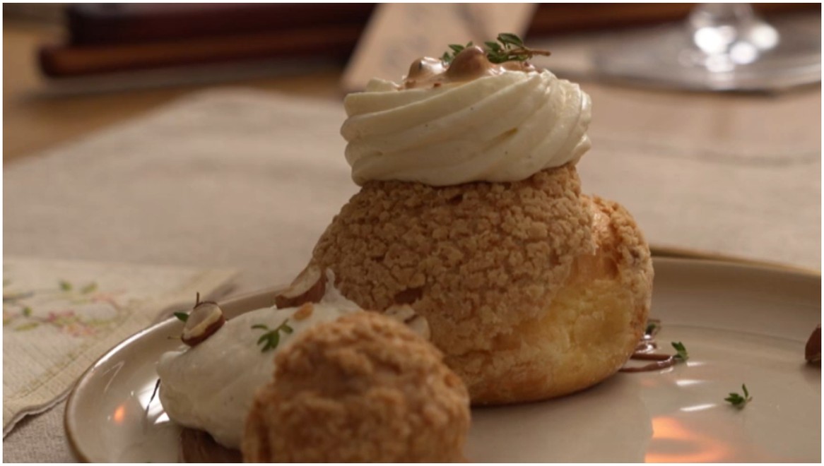 Dezert: Choux