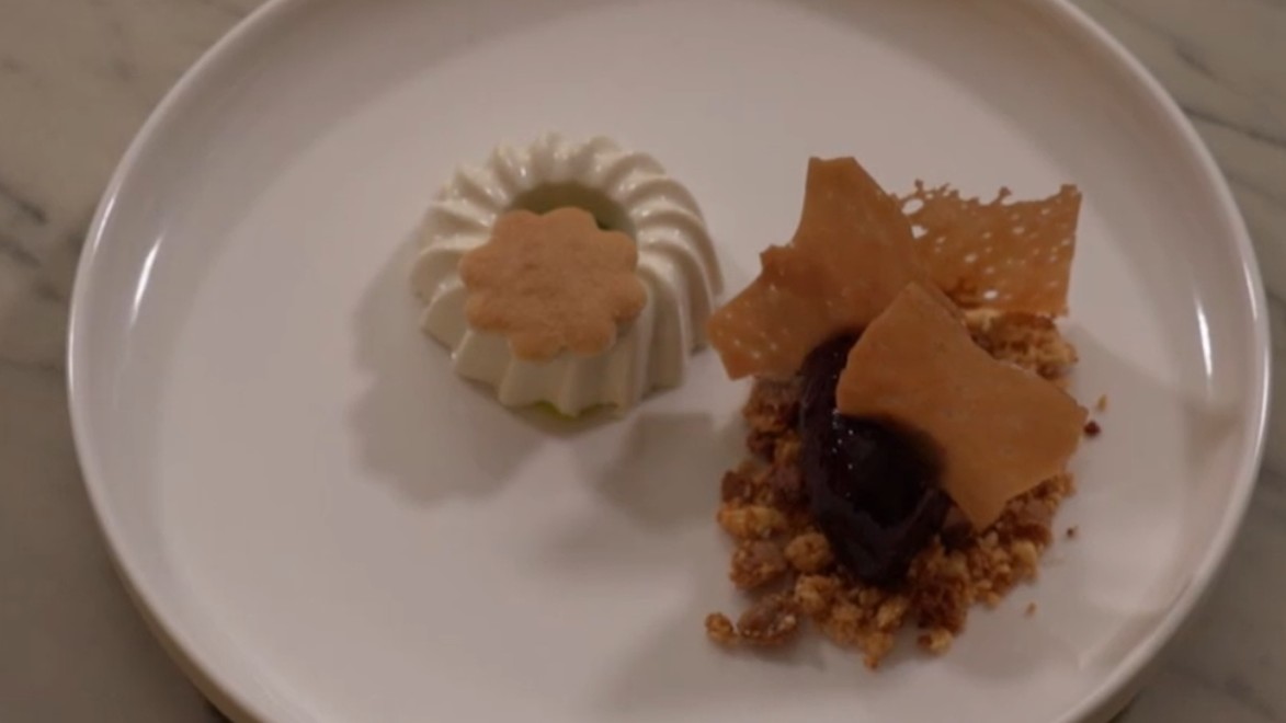 Dezert: Pannacotta